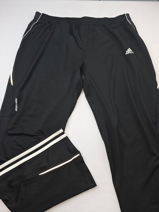 adidas Other - adidas Men's Athletic Joggers Black with White Trim Size Large Lightweight 3759